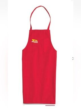 Vintage In n Out Burger Apron Employee Associated Uniform Red